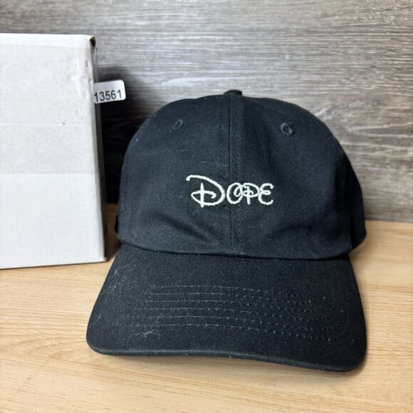 Dope Disney Hat Cap Strap Back Black One Size Adjustable - Picture 8 of 8